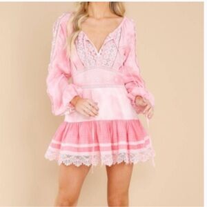 Love Shack Fancy Chelie Mini Dress